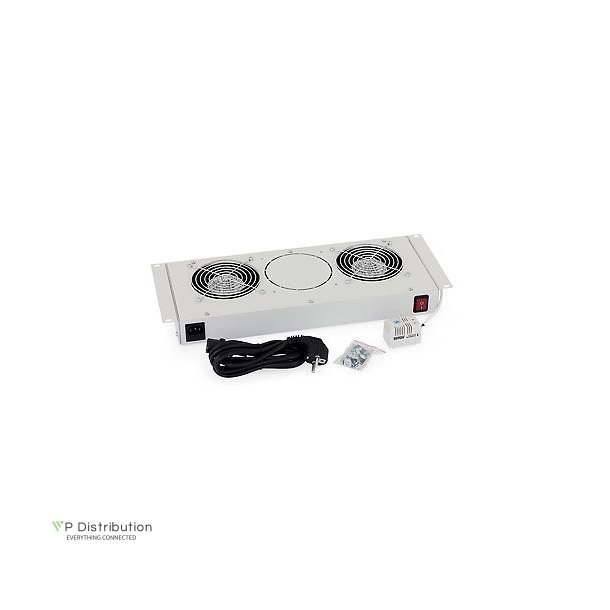 Triton Ventilation Unit For Rba-Xxx-A6, 2Fans, Black