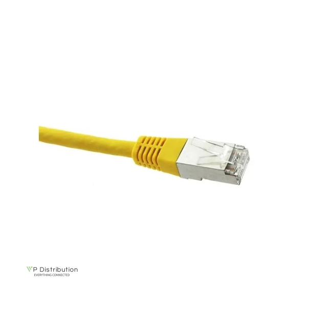 Black Box CAT6 GIGATRUE S/FTP LSZH PATCH CABLE YELLOW 7.5M