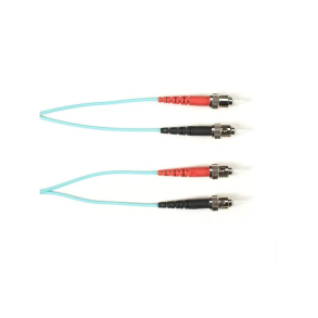 Black Box OM3 ST-ST DUPLEX 5M AQUA