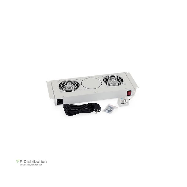 Triton Ventilation Unit For Rba-Xxx-A6, 2Fans, Grey