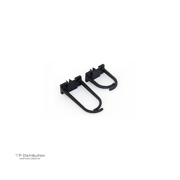 Triton Plastic Bracket 60X30Mm, Black