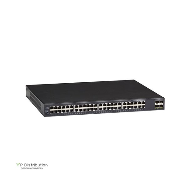 Black Box 52 Port Gigabit Managed Poe+ Switch