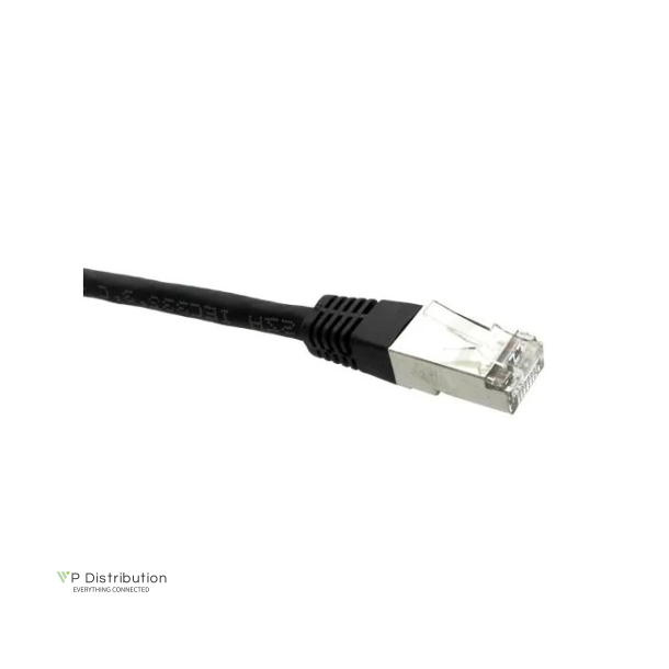 Black Box CAT6 GIGATRUE FTP PATCH CABLE LSZH BLACK 1.5M