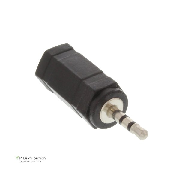 InLine&reg; Audio Adapter 2.5mm male to 3.5mm female stereo