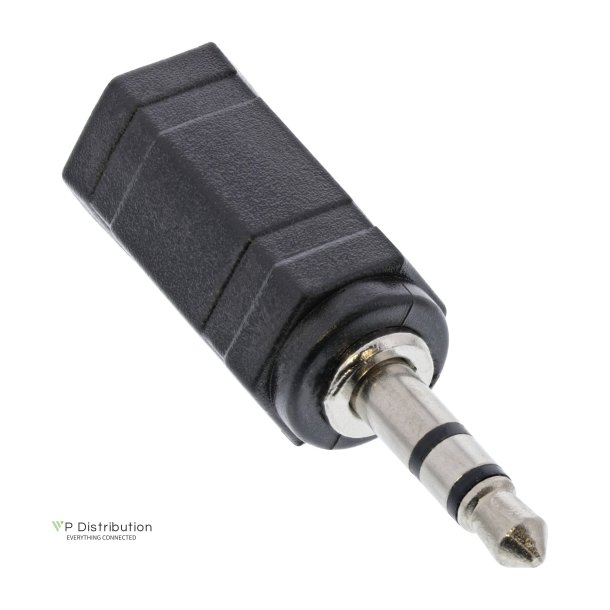 InLine&reg; Audio Adapter 2.5mm jack female to 3.5mm male Stereo