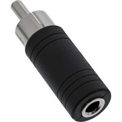 InLine&reg; Audio Adapter RCA male to 3.5mm mono female