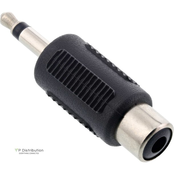 InLine&reg; Audio Adapter 3.5mm male to 1x RCA mono female