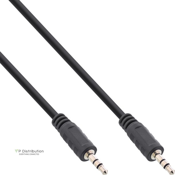 InLine&reg; Audio Cable 3.5mm Stereo male to male 1.5m