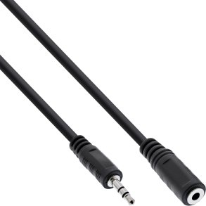InLine Audio Cable 3.5mm Stereo male to female 10m