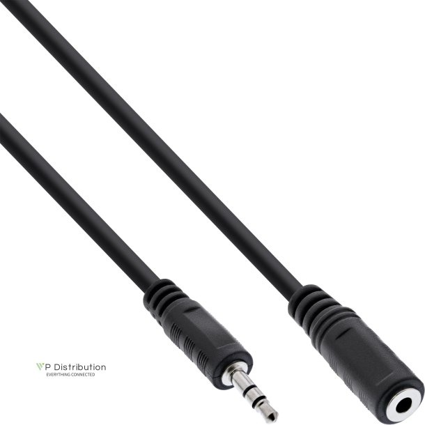 InLine Audio Cable 3.5mm Stereo male to female 10m