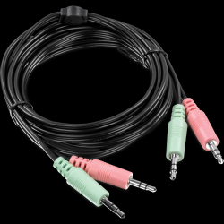 Trendnet 6 ft.DisplayPort,USB,and Audio KVM Cable Kit