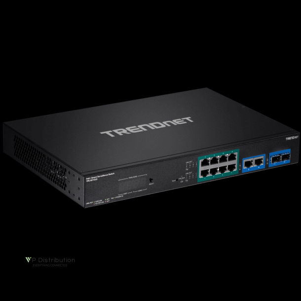 Trendnet 12-Port Gigabit PoE+ Smart Surveillance Switch