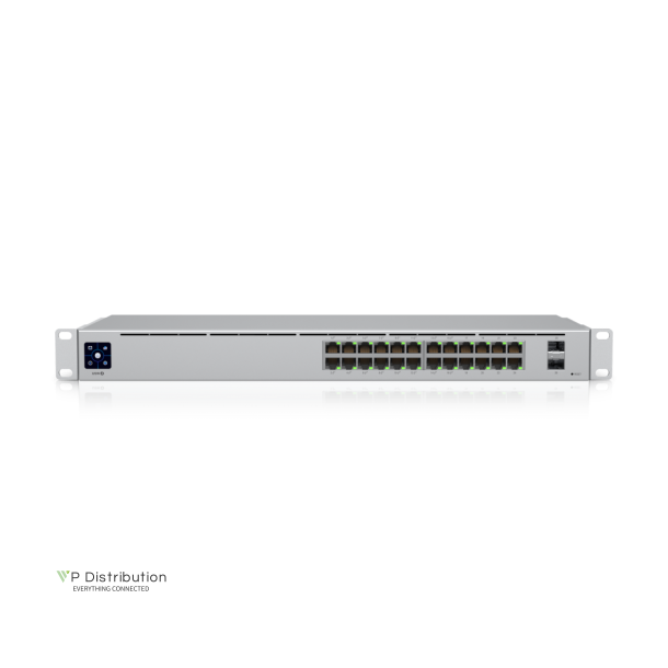 Ubiquiti Unifi Switch / 24 Port / 16x POE+/ 8 Rj45 Gigabit / 120W / 2x 1G SFP / USW-24-POE