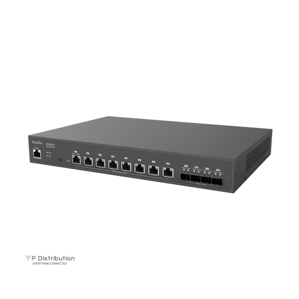 EnGenius Cloud Managed Switch 8-port 2.5GbE, 4x SFP L2 , ECS2512