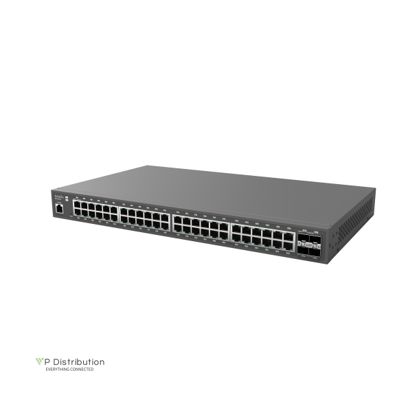 EnGenius Cloud Managed Switch 48-port GbE, 4x SFP , L2 , ECS1552