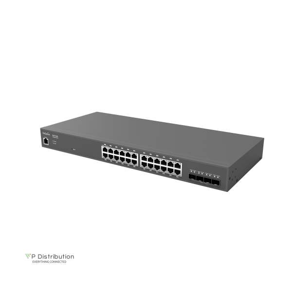 EnGenius Cloud Managed Switch 24-port GbE, 4x SFP , L2 , ECS1528