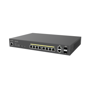 EnGenius Cloud Managed Switch 8-port GbE PoE , 130W, 2x GbE, 2x SFP, L2 , ECS1112FP
