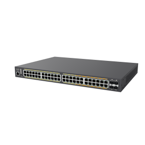 EnGenius Cloud Managed Switch 32-port GbE 16-port Multi-GbE PoE 740W, 4x SFP, L2, ECS2552FP