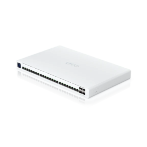 Ubiquiti UISP Switch Pro, A 24-port, Layer 2 PoE switch designed for ISP networks.