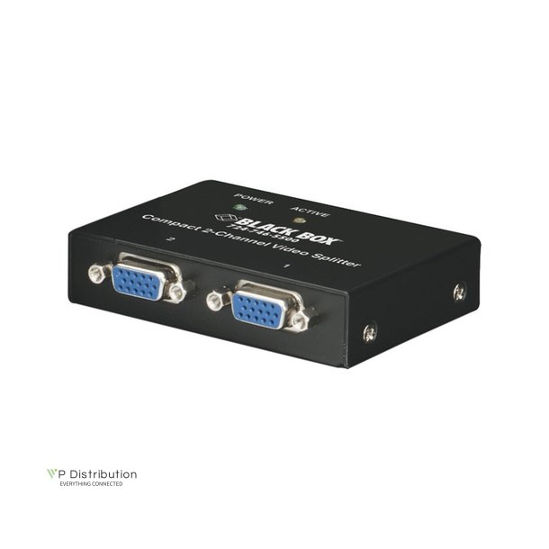 Black Box Compact Video Splitter 2 Channel