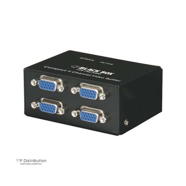 Black Box Compact Video Splitter 4 Channel