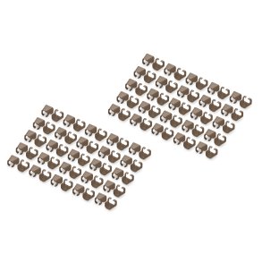 Color clips for RJ45 plugs color brown, 100 pcs. pack