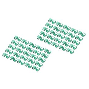 Color clips for RJ 45 cable color green, 100 pcs. pack