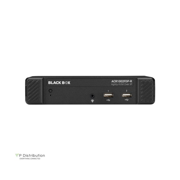 Black Box Agility Dual Head Kvm Over Ip Receiver 2 X Sfp