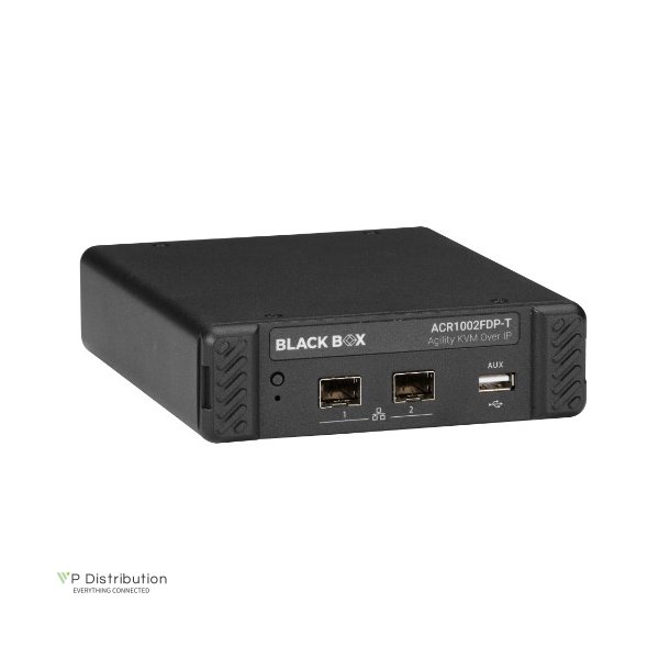 Black Box Agility Dual Head Kvm Over Ip Transmitter 2 X Sfp