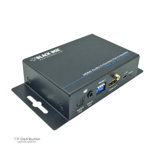 Black Box Audio Embedder And De-Embedder, Hdmi 2.0