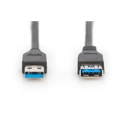 Digitus USB 3.0 extension cable, type A M/F, 3.0m, USB 3.0 conform, bl