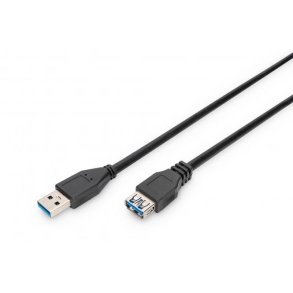 Digitus USB 3.0 extension cable, type A M/F, 3.0m, USB 3.0 conform, bl