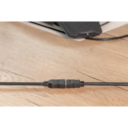 Digitus HDMI High Speed Extension Cable, Type A M/F, 3.0m, w/Ethernet, UHD 4K, HDMI 1.4, gold, bl