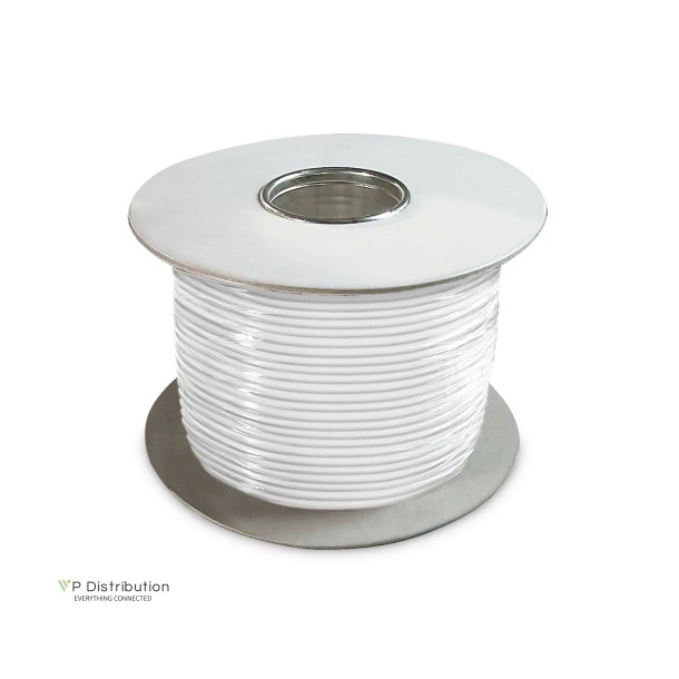 Digitus Modular Flat Cable, 6 Wire Length 100 M, AWG 26, CCA, White