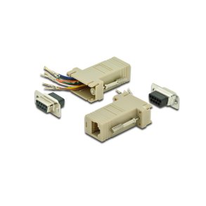 Digitus Adaptor, DB9, RJ45, Modular DB9 F, RJ45 F
