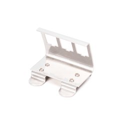 DIN rail adapter for 3x Keystone module