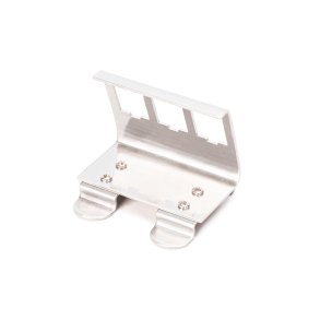 DIN rail adapter for 3x Keystone module