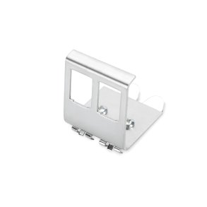DIN-Rail adapter for 2x Keystone Modules