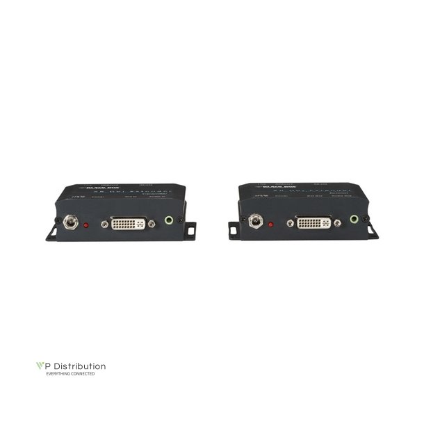 Black Box Xr Dvi-D Extender With Audio, Rs232, And Hdcp