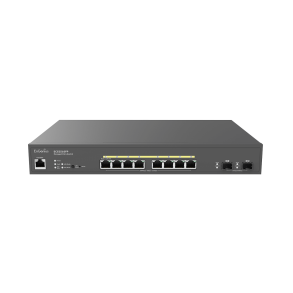 EnGenius Switch full managed Layer2 10 Port &bull 8x 2.5 GbE &bull PoE Budget 240W &bull 8x PoE bt &bull 2x SFP &bull 13 &bull ECS2510FP &bull EnGenius Cloud
