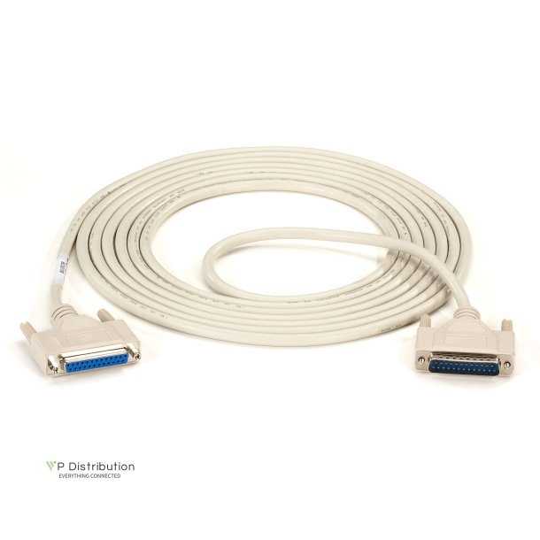 Black Box DB25 EXT CABLE 20 FT MF