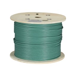 Black Box Cat6A Solid Riser 1000' Green