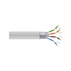 Black Box Gigatrue Cat6A Strd Unshld Pvc Bulk Cable, 1000' White
