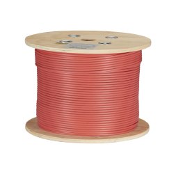 Black Box Cat6A Shld Bulk Cable F/Utp 1000' Plenum Red