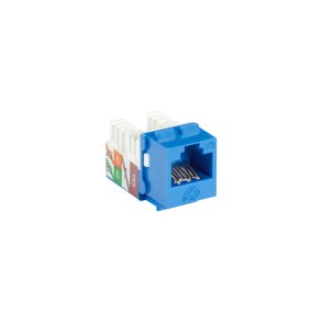 Black Box Cat6A Keystone Jack, Blue