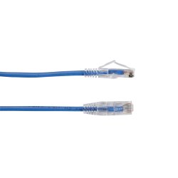 Black Box SLIM-NET CAT6A PATCH CABLE BLUE 2FT