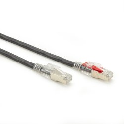 Black Box GIGATRUE 3 CAT6A PATCH CORD BLACK 15FT