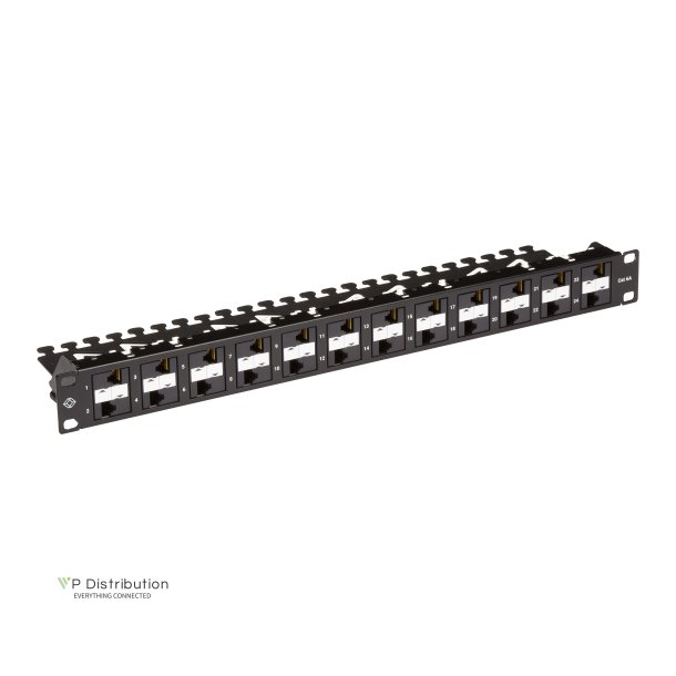 Black Box CAT6A 110-PUNCHDOWN COMPONENT LEVEL PATCH PANEL