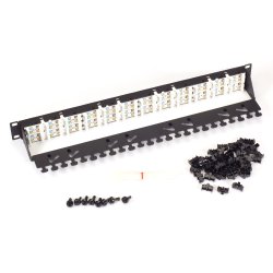 Black Box CAT6A 110-PUNCHDOWN COMPONENT LEVEL PATCH PANEL