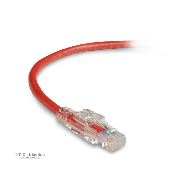 Black Box GIGATRUE 3 CAT6  PATCH CABLE RED 7FT